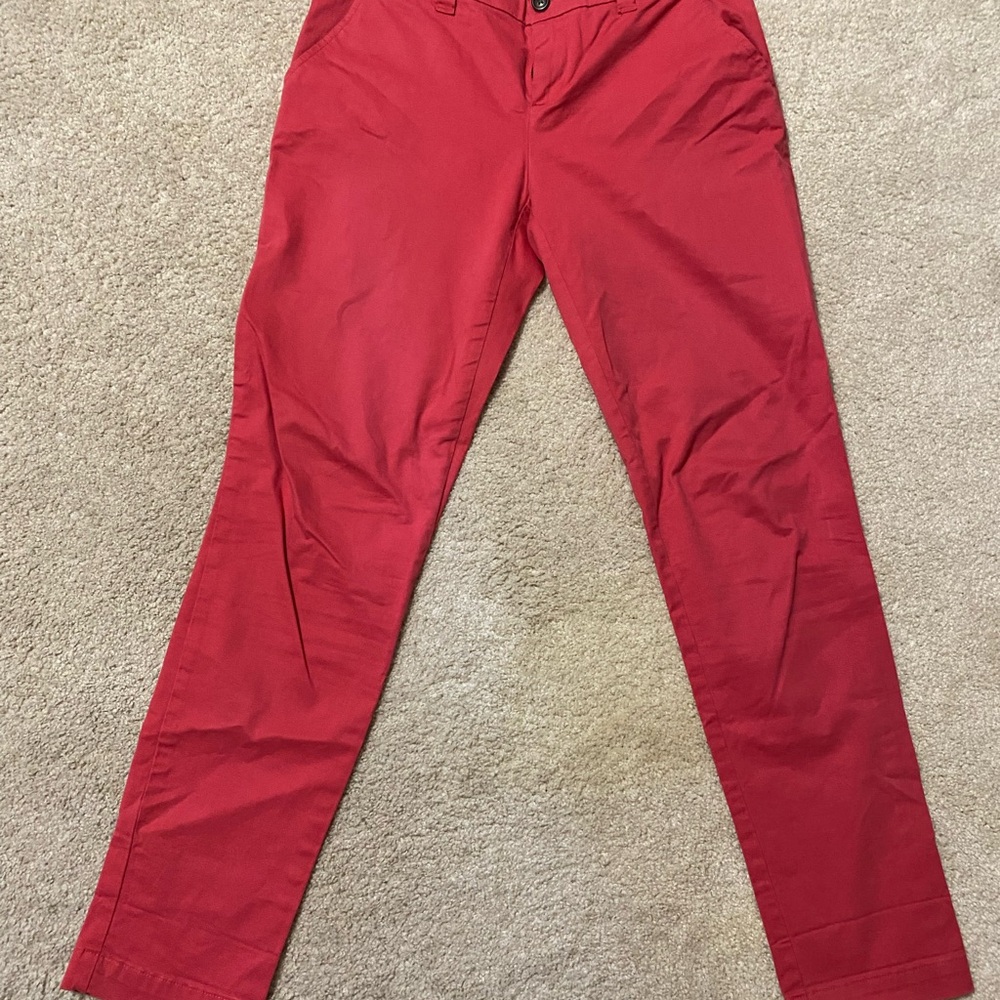 Women’s Gap Khakis-  Red Pants